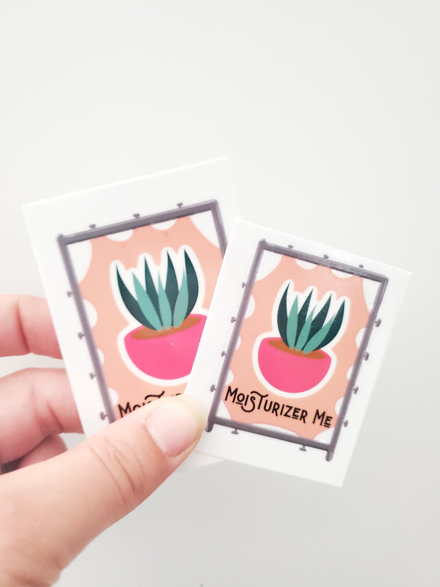 Moisturize Me UV DTF Transfer Sticker - Small