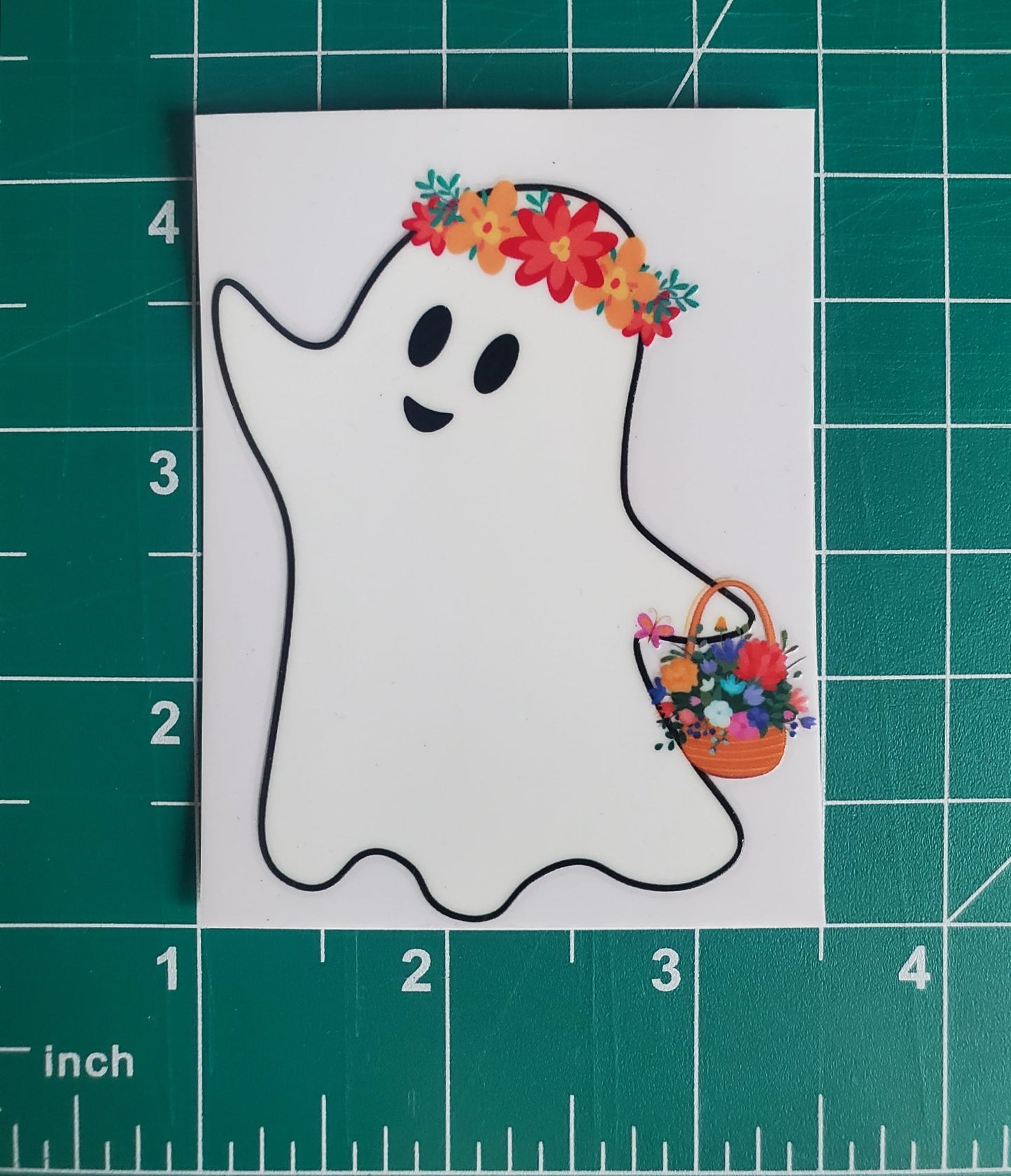 Cute Spring Ghosty UV DTF Transfer Sticker