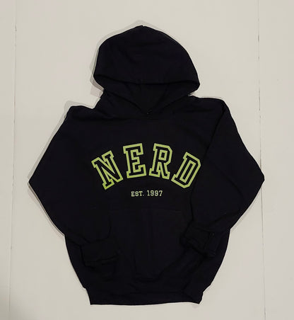 NERD Youth Hoodie - Bright Green