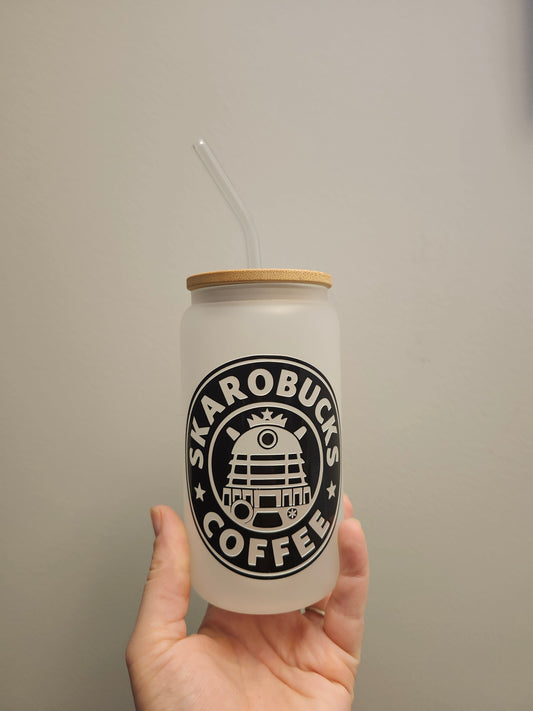 Skarobucks Coffee Glass Can