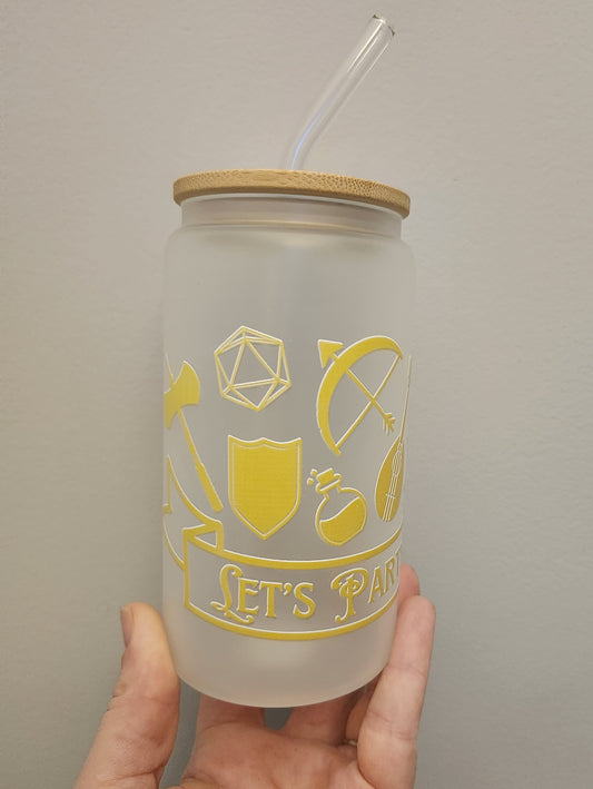 Let's Party DnD Drinking Vessel