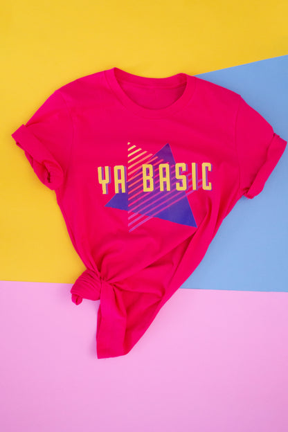 Ya Basic Summer Fuchsia Shirt