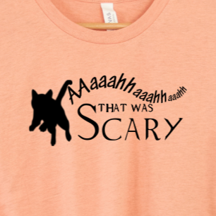 That Was Scary Unisex Style Shirt | Pink No Flowers