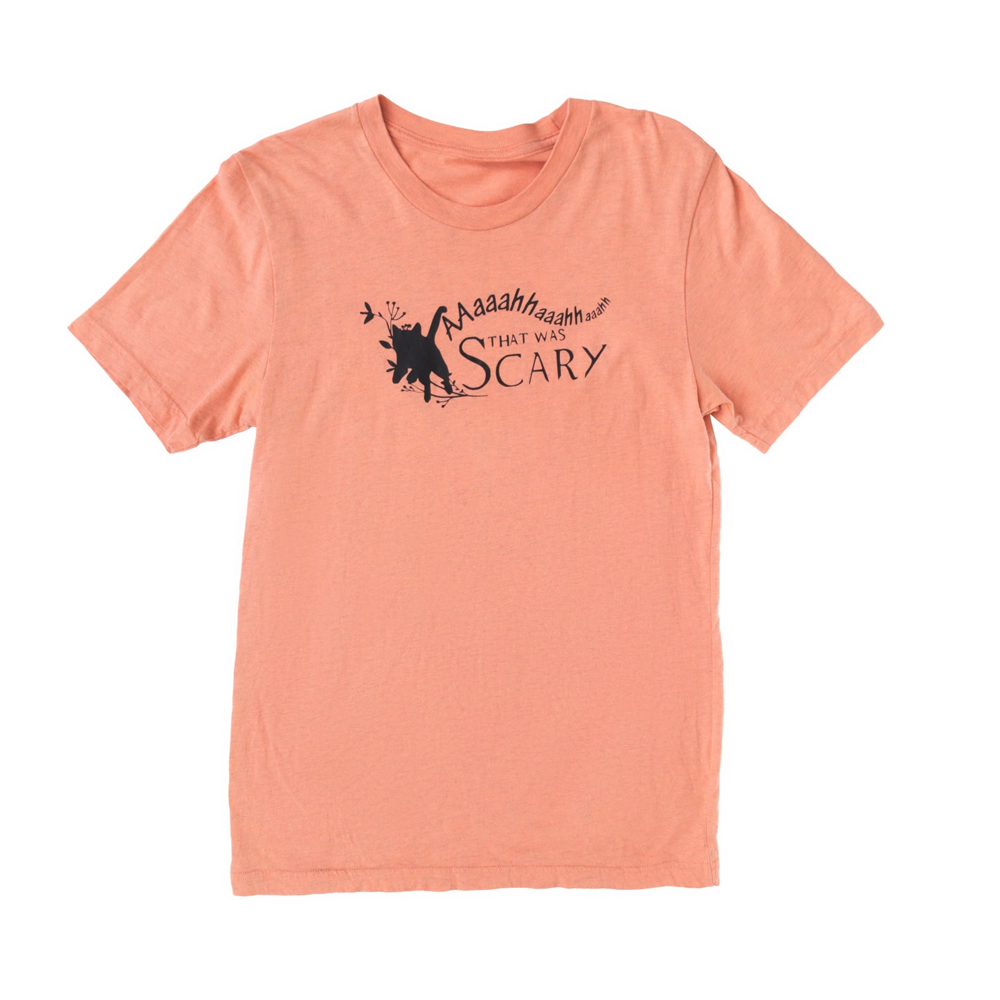 That Was Scary Unisex Style Shirt | Pink With Flowers