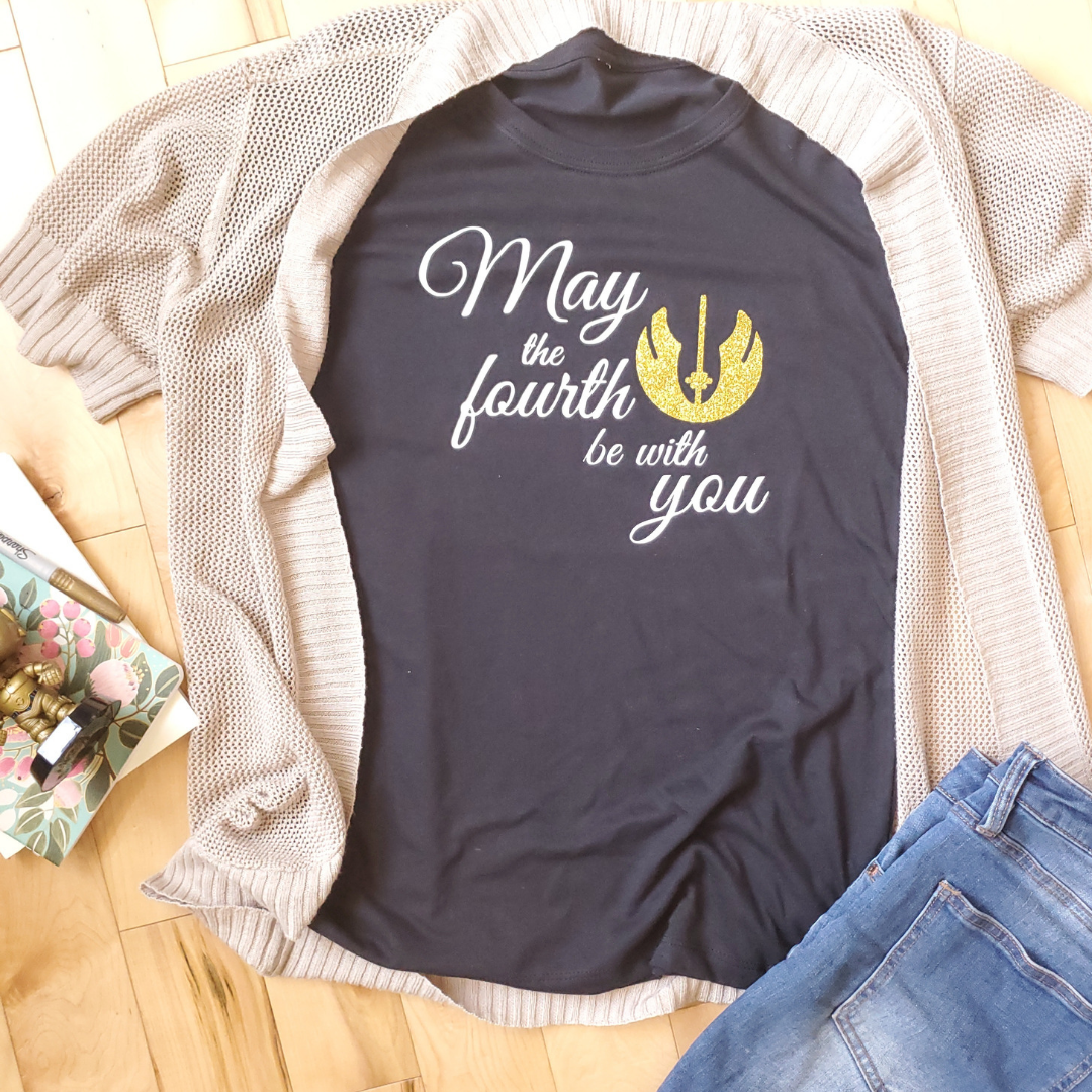 May the fourth be with you - large font